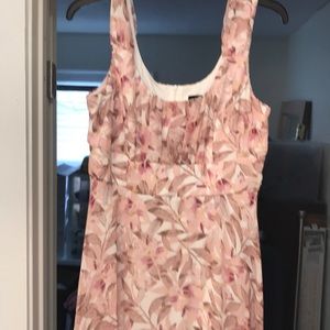 Connected Brand Floral Flared Dress